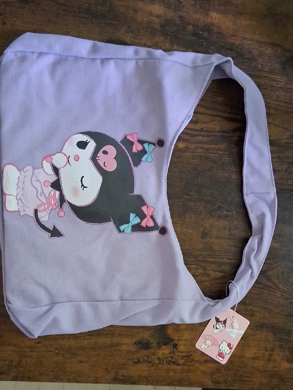 Lavender Kuromi Shoulder Bag